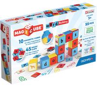 Geomag Magicube Words set educativo magnetico 55 pezzi