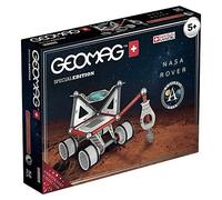 Geomag Special Edition Rover Lunare NASA, Costruzioni Magnetiche, 52 Pezzi, Multicolore(Bianco/Grigio/Rosso/Blu) 809