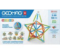 Geomag Supercolor costruzioni magnetiche 93 pezzi in plastica riciclata