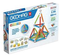 Geomag Supercolor Recycled Set di Costruzione Magnetica 60 Pezzi