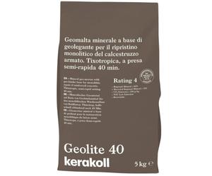 Geomalta Minerale Tixotropica GeoLite 40 Per Strutture Calcestruzzo Kerakoll