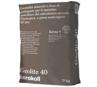 Geomalta Minerale Tixotropica GeoLite40 Per Strutture Calcestruzzo Kerakoll 25kg