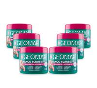 GEOMAR | Fango Scrub 2 in 1 Azione Riduttrice e Levigante contro gli Inestetismi della Cellulite, 95% di Origine Naturale con Trio di Sali (Sale Marino, Epsom e del Mar Morto), Made in Italy, 6 x 600