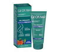 GEOMAR | GEL Drenante Effetto Freddo, contro gli Inestetismi della Cellulite, Regala Gambe Leggere, Ingredienti 95% di Origine Naturale, Made in Italy, 200 ml