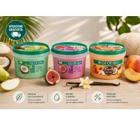 GEOMAR Kit 3 Scrub Corpo - Cocco&Pera, Cocco&Pesca, Fico&Vaniglia