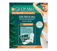 Geomar GEOMAR Kit Bende Drenanti Con Tris Di Sali - Trattamento Contro Gli Inestetismi Della Cellulite