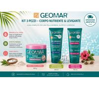 GEOMAR Kit Rimodellante Corpo - Fango Argilla, Termocrema, Anticellulite 3 Pezzi