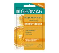 GEOMAR | Maschera Viso Energy Boost, 5 minuti, Made in Italy, 6 x 15 ml