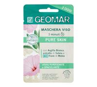 Geomar Pure Skin Maschera Viso Purificante e Opacizzante 2 dosi