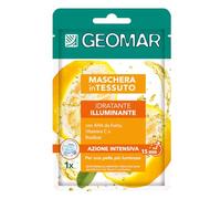 GEOMAR | Maschera Viso Tessuto, Idratante Illuminate, 6 x 22 ml | Dermatologicamente Testata