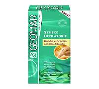 GEOMAR Strisce cerate per gambe e braccia, 20 pezzi