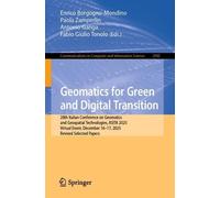 Geomatics for Green and Digital Transition: 28th Italian Conference on Geomatics and Geospatial Technologies, ASITA 2025, Virtual Event, December 16-17, 2025, Revised Selected Papers