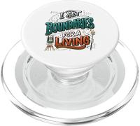 Geometra Set Limiti Linea Rilievo Proprietà PopSockets PopGrip per MagSafe
