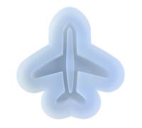Geometria Aereo Decorazione Resina Casting Stampo in Silicone per Le Donne Portachiavi Decorazione Ciondolo Stampo Artigianato Piccolo Aereo Stampo Resina