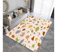 Geometria Colorata Astratta Morbido Tappeto Per La Cameretta Dei Bambini Con Stampa 3D 80 X 120 Cm - Tappeto Antiscivolo A Pelo Corto - Lavabile - Antimacchia, Non Perde Pelucchi: Ecolo -394480243218