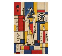 Geometria dei colori primari di Horus Puzzle 1000 Pezzi in Legno | Geometria, Mitologia dell'antico Egitto, Arte neogeometrica, Struttura in Legno, Sfida Puzzle, Gioco Mentale