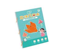 Geometria interattiva Apprendimento Libro Attività Mani su Carta Craft Set per Bambini Educativo STEM Risorsa Manuale Stereoscopico Geometria Libro