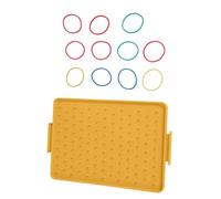 Geometria Pegboard Multifunzionale Geoboard Leggero Aiuto per l'insegnamento della matematica per bambini Studente Apprendimento pratico Materiale didattico per la matematica in età prescolare