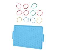 Geometria Pegboard Multifunzionale Geoboard Leggero Aiuto per l'insegnamento della matematica per bambini Studente Apprendimento pratico Materiale didattico per la matematica in età prescolare
