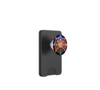 Geometria sacra dell'operatore di luce del tetraedro della stella di Merkaba PopSockets PopWallet per MagSafe