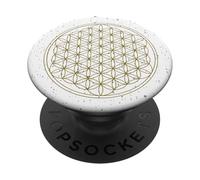 Geometria sacra, fiore della vita, BMTH PopSockets PopGrip Adesivo