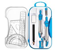 Geometria Set 10 Pz Math Forniture Kitincluding Protractorrulereraser