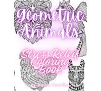 Geometric Animals Coloring Book