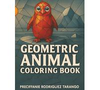 Geometric Animals Coloring Book