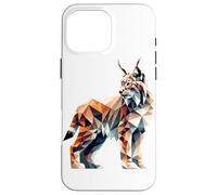 Geometric Art Lince Canadese Linci Canadesi Custodia per iPhone 16 Pro Max