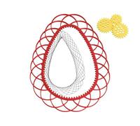 Geometric Drawings Templates Stencils Measuring Template Rulers Clear Green Shape Template for Drawing Engineering Drafting Building School Office Supplies