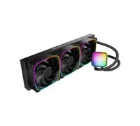 Geometric Future Eskimo Plus 36-360mm AIO CPU Liquid Cooler - Ventole Squama 3003 PWM ARGB spesse 30 mm x 3-1,5 L/min pompa ad alto flusso - Intel® LGA 1851/1700, AMD® AM5/AM4 - Nero, GEO-EPS-36B