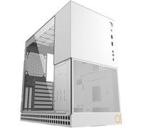 Geometric Future King Arthur Case Mid Tower No-Power Vetro Temperato minITX/mATX/ATX/E-ATX Bianco