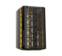 Geometric Future Ark Case Mini Tower No-Power Vetro Temperato minITX/mATX Nero e Arancione