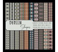 Geometric Patterns Created From Original Mixed Media Canvas 15: Pattern Paper for Arts & Crafts