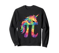 Geometric Rainbow Unicorn Pi Math Teacher 3.14 Pi Day Felpa