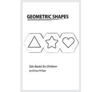 Geometric Shapes: Montessori geometric shapes book, bits of intelligence for baby and toddler, children's book, learning resources.