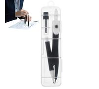 Geometrica - Metallo Con Piombo | Strumento Di Disegno Per Matematica | Compasso Di Precisione Per Geometria, Disegno, Matematica Scolastica, Tecnico, Materiale Didattico Per S