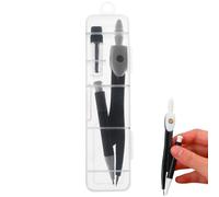 Geometrica - Pro | Disegno In Metallo - Kit Da Disegno In Metallo Con Per Geometria Matematica Per Studenti, Per Disegnare Cerchi E Scrittura Tecnica Per La Scuola E L'ufficio | Bussol