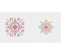 Punto Croce Matrimonio Kit Campione O Motivo - Florashell - Wedding Day