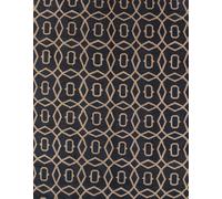 Geometrico Moderno Marocchino Orientale Area Tappeto Annodato a Mano Plush Lana