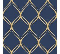 Geometrico Parati Apex Metro Clifton Traliccio Metallico Rosa Argento Oro &