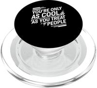 Geometrie moderne Sei solo cool come tratti le persone PopSockets PopGrip per MagSafe