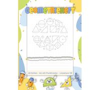 Geometrieheft A4 mit Punktraster - 48 Seiten | Lineatur GR für die Grundschule: DIN A4 Heft mit Punkt-Raster für Mathe, Zeichnungen und Geometrie | Geeignet für alle Klassen der Grundschule