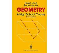 Serge Lang Gene Murrow Geometry (Tascabile)