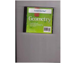 Geometry, Grades 9-12 Student One Stop: Holt Mcdougal Geometry