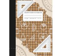 Geometry Graph Paper Composition Notebook | Math Grid Journal for Students & Teachers: 8.5 x 11 in | 150 Pages | Graph Paper for Geometry, Algebra, ... Drawing | Math Tools & Shapes Cover Design