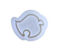 Geometry Leaf Ornament Mold DIY Keychain Pendant Jewelry for Key Chain Decor