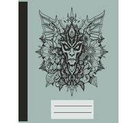 Geomorphia Coloring Your Cover Notebook Lined Pages for Writing & Creativity: College Ruled Pages for Writing, School Notes, Creative Journaling for Adult and Teens Skull style Various Colors