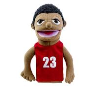 Geonoy Burattino a mano di carriera, Marionette Educative Morbide Con Bocca Mobile, Bambola di Peluche Giudice Postino Assistente di Volo, per Spettacoli di Feste Insegnamento di Narrazione