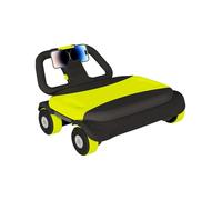 Geonoy Rullo per addominali - Strumento di allenamento per il core con rimbalzo automatico, supporto antiscivolo per gomito, per la della schiena e del corpo, per uomini e donne, casa, palestra